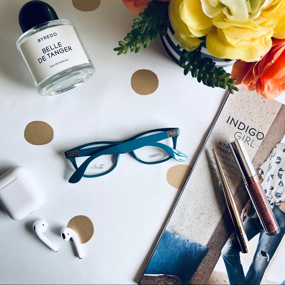 Ray-Ban Liteforce blue wayfarer eyeglasses - Picture 2 of 8